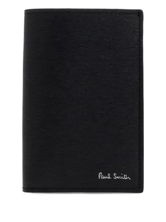 Paul Smith embossed cardholder - Black