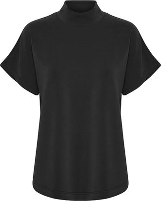 MY ESSENTIAL WARDROBE Mujer, Camisetas, Negro, Talla: M
