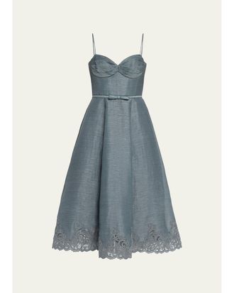 Zimmermann Ascent Tucked Midi Dress