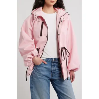 Damson Madder Liu Raincoat in Pink at Nordstrom, Size 10