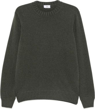 Magazzino Ricambi Ribbed-knit Crew-neck Sweater