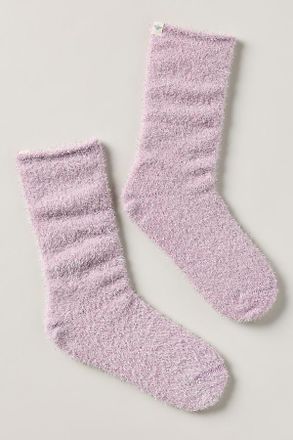 Bombas Sparkle Fuzzy Calf Socks