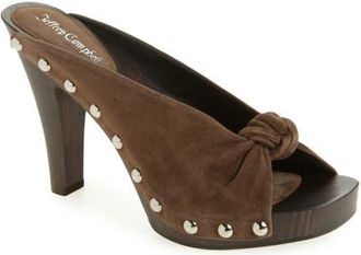 Jeffrey Campbell Belleza Sandal in Brown Suede at Nordstrom, Size 5.5