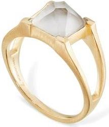 Dean Davidson Petite Plaza Ring in Iridescent Pearl/gold at Nordstrom, Size 7