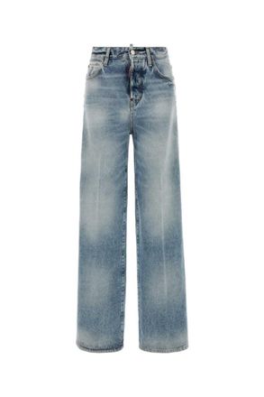 Dsquared2 Blue Baggy Fit Jeans