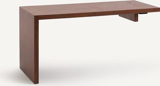 AM.PM Bureaublad in walnootfineer, breedte 150 cm, MIKUBE