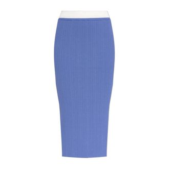 Diesel Midi Skirts, female, Purple, Size: 2XS M-Zinia Skirt