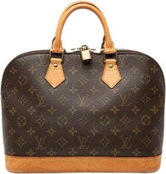 Louis Vuitton Pre-owned Handbags, female, Brown, Size: ONE SIZE Pre-owned Alma PM