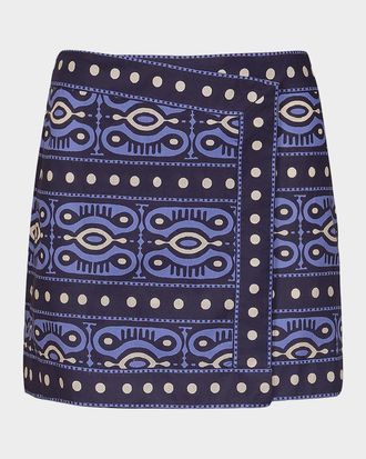 Johanna Ortiz Hunting Roots Wrap Skirt