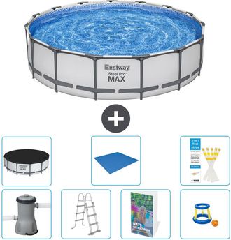 Bestway Piscina Bestway Steel Pro Max Redonda - 457x122 Cm - 8-piezas S568