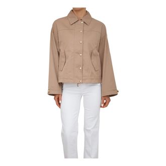 Liu Jo Dames, Jassen, Beige, Maat: XS Katoen