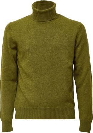 Zanone Slim Fit Turtleneck Sweater with Ribbed Detailing