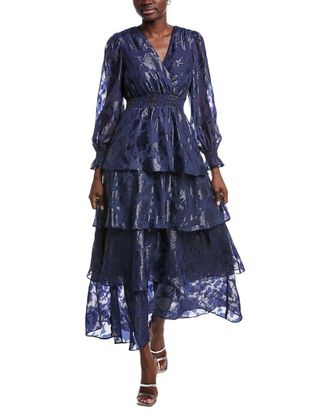 Anne Klein Burnout Maxi Dress