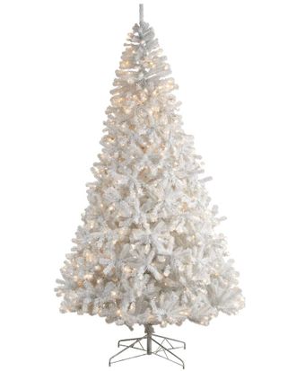 Nearly Natural 10Ft White Artificial Christmas Tree