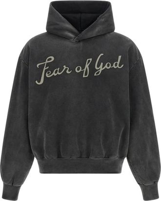 Fear of God 26 Classic Half Raglan Hoodie - Heren - Hoodies - Grijs - L - Katoen - Hoodies & sweatvesten