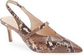 Jack Rogers Blythe Slingback Pump in Mixed Brown at Nordstrom Rack, Size 6.5