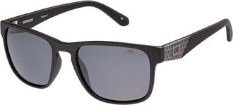 CAT CTS 8038 Polarized 104P Mens Sunglasses Black Size 57