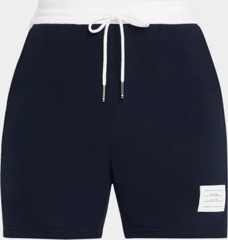 Thom Browne Men & apos;s Cotton 4-Bar Sweat Shorts