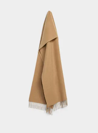 Le 31 Mens Cashmere-blend solid scarf