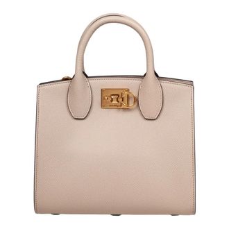 Ferragamo Dames, Tassen, Beige, Maat: ONE Size Leer