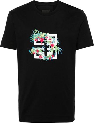Givenchy 4G-print cotton T-shirt - men - Cotton - 3XL - Black