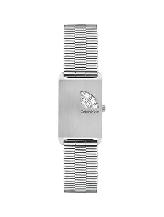 Calvin Klein Mens Jump-Hour Bracelet Watch - Metallic - OS