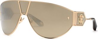 Roberto Cavalli SRC093 300G Mens Sunglasses Gold Size 76