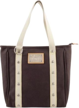 Louis Vuitton Pre-owned Tote Bags, female, Brown, Size: ONE SIZE Pre-owned Antigua Tote bag