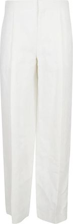 Chlo&eacute; Elegante Broek voor Vrouwen - Dames - Wijde Broeken - Wit - S - Broeken