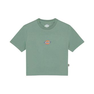Dickies Mujer, Camisetas, Verde, Talla: S