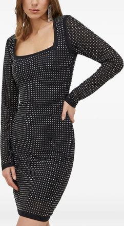Guess Co studded square neck dress - Black