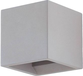 Lindby L&aacute;mpara De Pared jayden En Gris Cer&aacute;mica, Arcilla, Yeso - Lindby