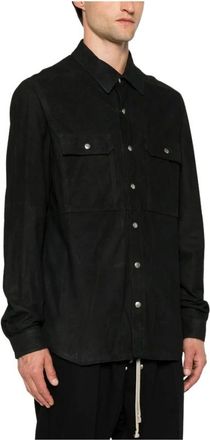 Rick Owens Hombre, Chaquetas, Negro, Talla: L