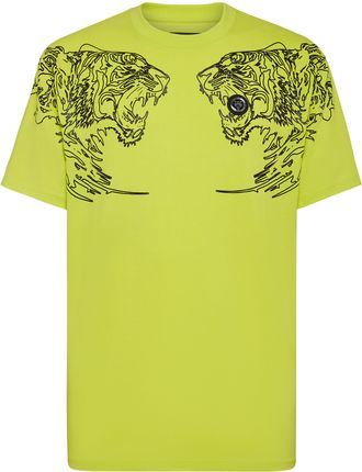 Plein Sport T-Shirt Ronde Hals Tiger