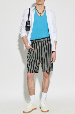 Versace Sleeveless T-shirt, Mens, Blue