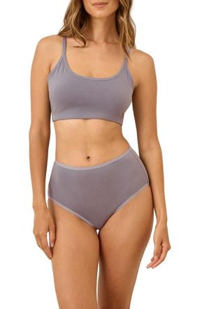 Pact Everyday High Rise Brief 5-Pack in Lavender Petals at Nordstrom, Size X-Small