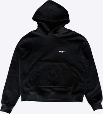 Amiri Micro MA Bar Hoodie - Black