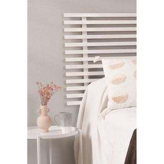 Regalos Miguel Muebles - Cabecero Baly Madera Para Camas De 105 Y 90 Cm - Blanco