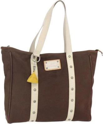 Louis Vuitton Pre-owned Tote Bags, female, Brown, Size: ONE SIZE Pre-owned Vintage Tote Bag