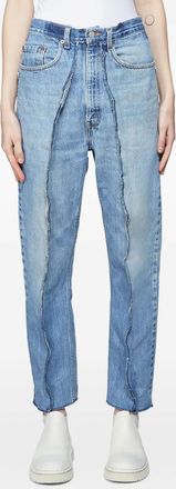 Bonum Exposed Seam jeans - unisex - Cotton - 30 - Blue