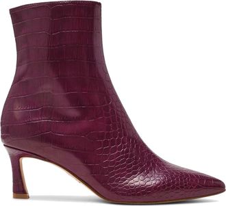 Steve Madden Womens Leather Lulah Cl7 Boots - Red - Size UK 3