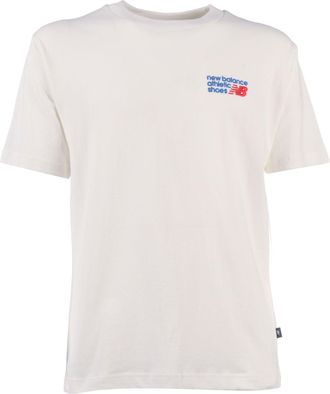 New Balance Camiseta New Balance Athletics Premium Logo Sal marina