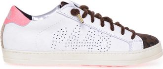 P448 Schoenen, Dames, Veelkleurig, 40 EU, Leer, John Sneaker