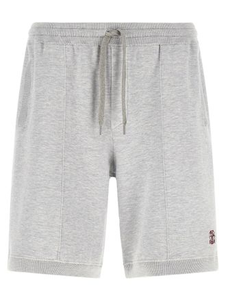 Brunello Cucinelli Mens Double Knit Bermuda Shorts