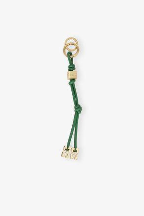 Ganni Green Bou Keyring