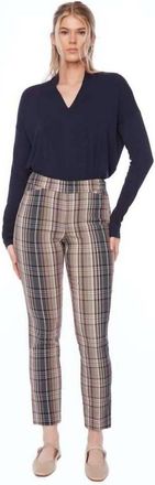 UP Waterford Plaid Techno Full Length Pant In Multi