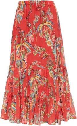 Etro Mujer, Faldas, Rojo, Talla: S