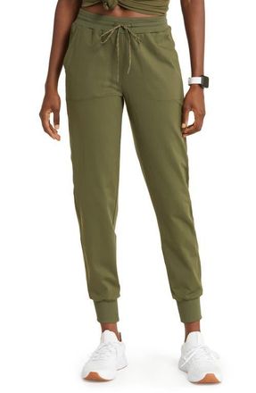Zella Live In Pocket Joggers in Olive Night at Nordstrom, Size X-Small