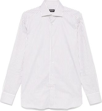 Ermenegildo Zegna Camicia a righe - Bianco