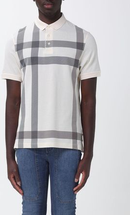 Barbour Polo casual in cotone con motivo check